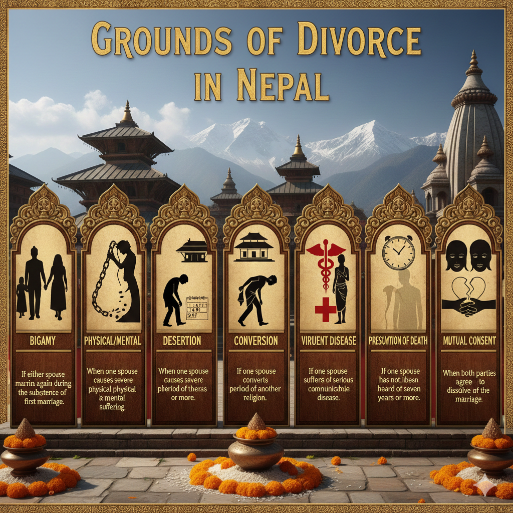 Grounds of divorce in Nepal 